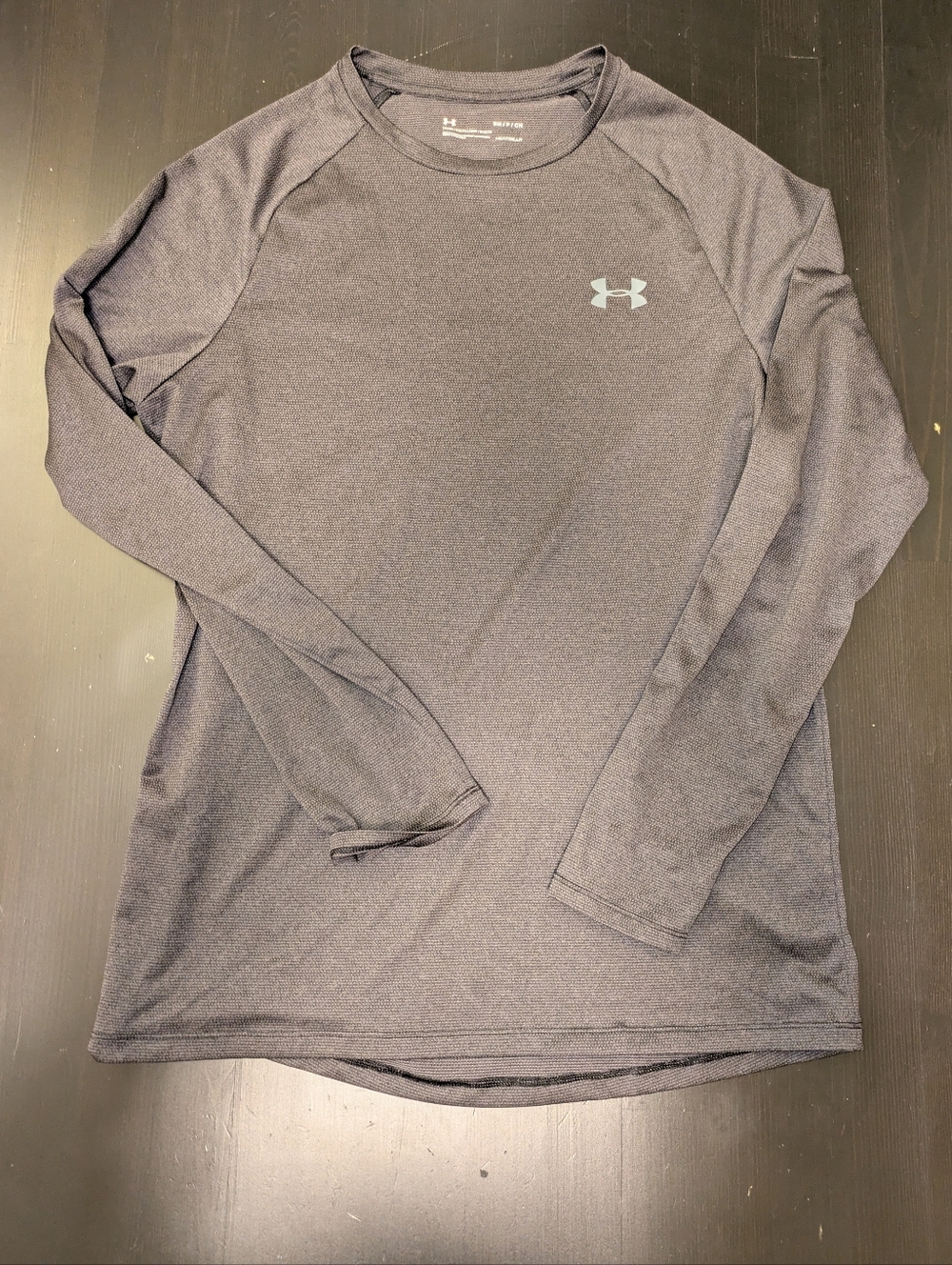 Under Armour Men's Long Sleeve Performance Tee Grey Size Small